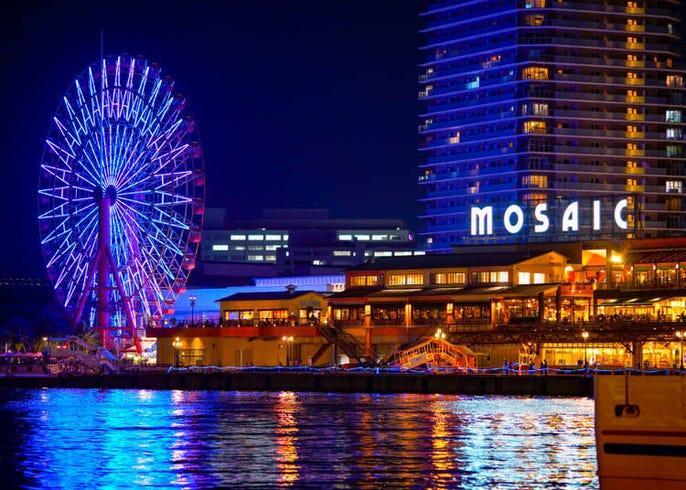 神戶Harborland摩塞克廣場夜景
