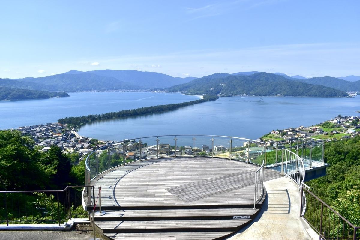 天橋立View Land展望台圓形觀景平台