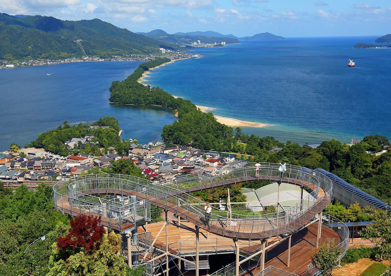 天橋立View Land迴旋展望步道空拍