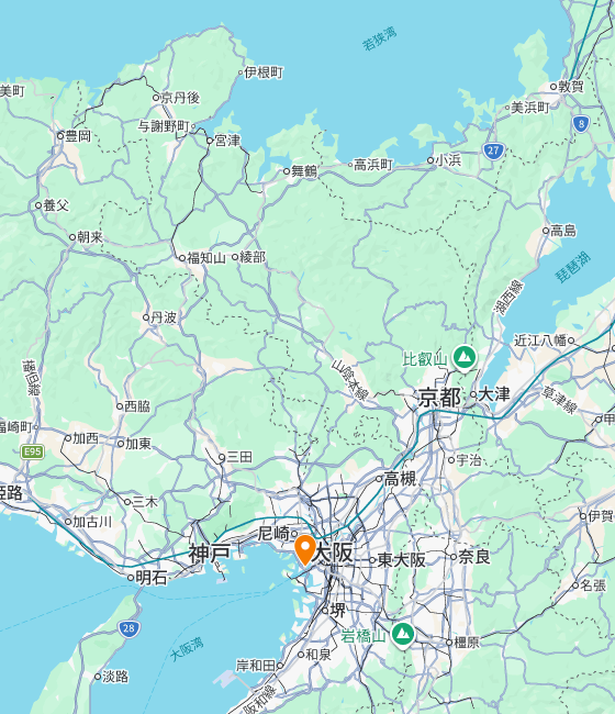Day5 大阪此花區日本環球影城位置地圖